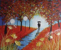 Autumn Walk Fine Art Print