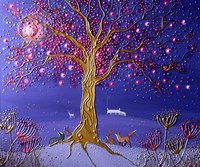 Blood Moon Magic Fine Art Print