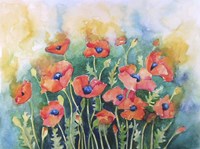 Dancing Poppies Fine Art Print