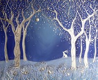 Enchanted Winter Night Fine Art Print