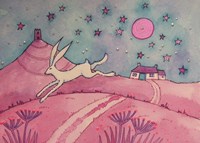 Hare And Tor Fine Art Print