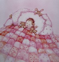 Baby Girl Fine Art Print