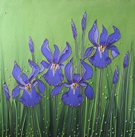 Purple Iris Fine Art Print