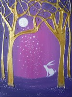 Purple Moonlight Fine Art Print