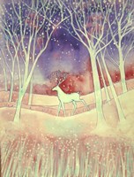 White Stag Fine Art Print