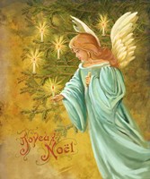 Candle Lighting Angel Fine Art Print