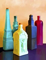 Color Bottles Fine Art Print