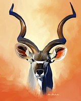 Antelope Head Fine Art Print