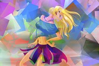 Happy Girl Fine Art Print