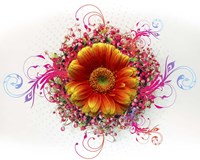 Flowers Design 2 Fine Art Print