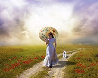 Long Walk Fine Art Print