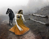 Dance On The Way Fine Art Print