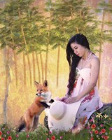 She Loves Nature Fine Art Print