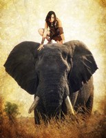 Warrior Girl Fine Art Print