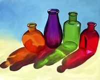 Colorful Bottles Fine Art Print