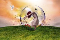 In the bubble Fine Art Print