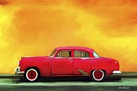 Red Car 2 Fine Art Print
