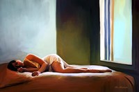 Sleeping Lady Fine Art Print