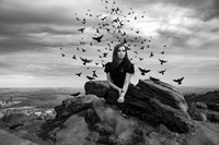 Black Bird Queen Fine Art Print