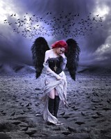 Sad Angel Fine Art Print
