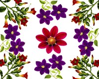 Floral Design E Fine Art Print