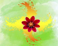 Floral Design K Fine Art Print