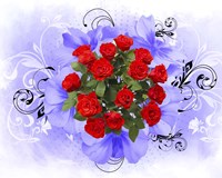 Floral Design U Fine Art Print