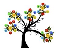 Flower Tree Fine Art Print