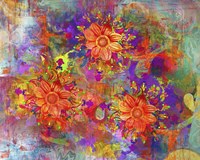 Flowers Design A Fine Art Print