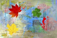 Leaves and colors Fine Art Print