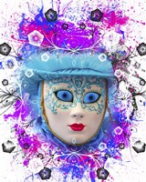 Colorful Mask Fine Art Print