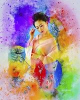 Lady in Color Fine Art Print