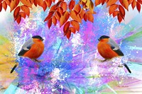 Twin Bird Fine Art Print