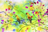 Parrot Forest Fine Art Print