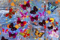 Butterflies Season Fine Art Print