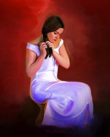 Braiding Hair Fine Art Print