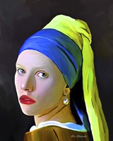 Pearl Girl Fine Art Print