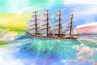 Sailing Away 4 Fine Art Print