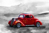 Red Car2 Fine Art Print