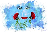Love and rose Fine Art Print