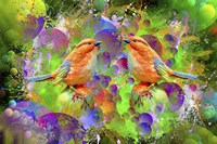Lover Birds M2 Fine Art Print