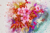 Flower Design K3 Fine Art Print