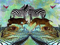 Animal Land 1A Fine Art Print
