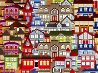 Color City 1A Fine Art Print