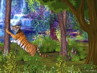 Tiger Forest Fine Art Print