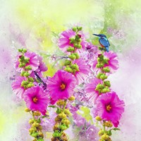 Flowers Explosion SEP6 Fine Art Print