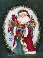 Jolly Saint Nick Fine Art Print