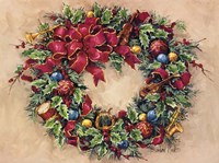 Tis The Season Wreath Fine Art Print