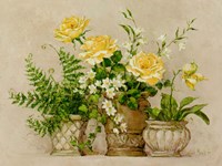 Garden Gathering Fine Art Print