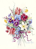 Lavender Ribbons Fine Art Print